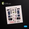 KELIK K72078 CH-53D Sea Stallion interior 3D decals for Fujimi/Academy kit 1/72